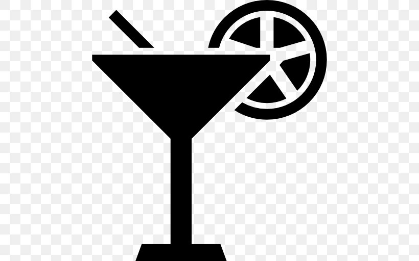 Cocktail Fizzy Drinks Bar, PNG, 512x512px, Cocktail, Alcoholic Drink, Bar, Black And White, Drink Download Free