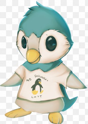 Cyndi Lauper 80s - Penguin Clip Art Drawing Piplup Illustration PNG