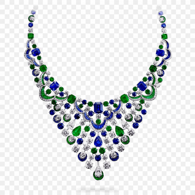 Graff Jewellery Necklace Diamond Watch, PNG, 2000x2000px, Graff, Aqua, Art, Bead, Blue Download Free