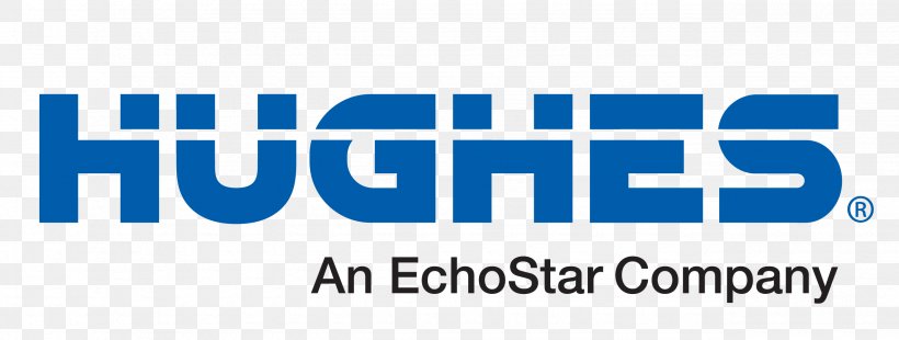 Logo Organization Brand Hughes Communications, PNG, 2550x967px, Logo, Area, Blue, Brand, Echostar Download Free