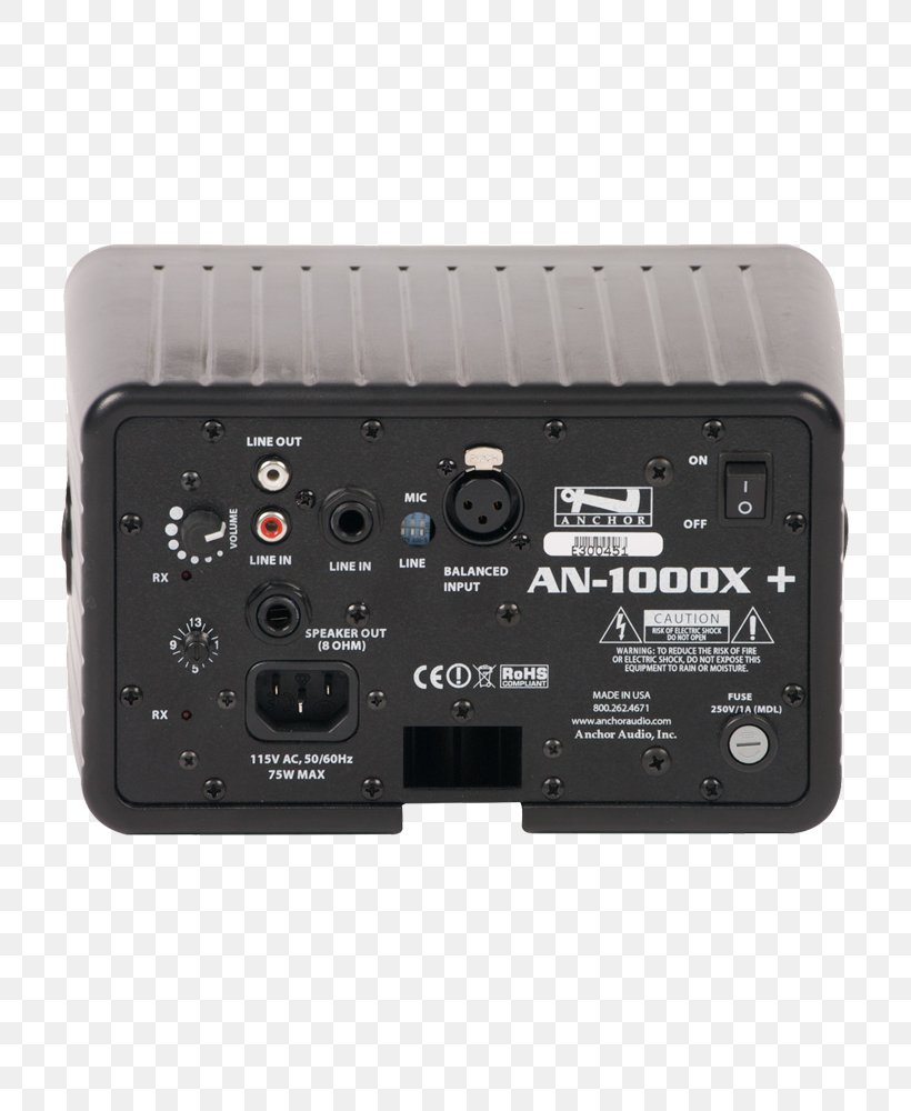 Powered Speakers Loudspeaker Anchor Audio AN-1000X+ Studio Monitor Electro-Voice ZLX-P, PNG, 720x1000px, Powered Speakers, Audio Signal, Electronic Device, Electronic Instrument, Electronics Download Free