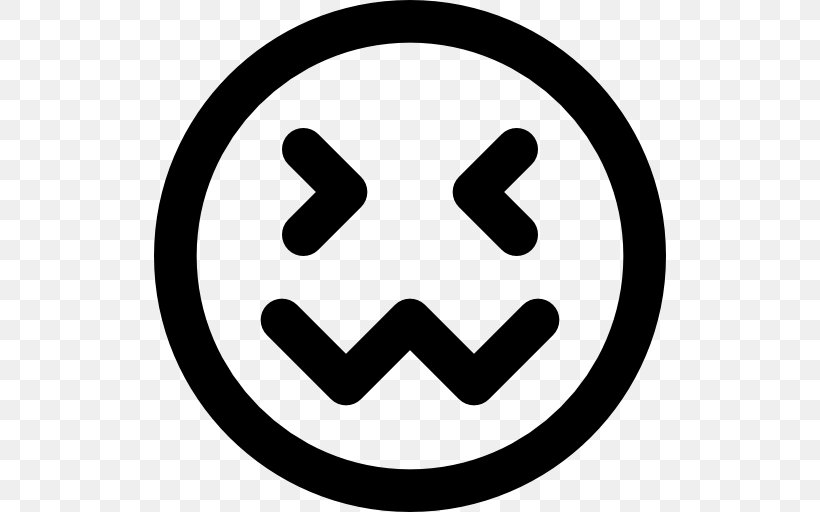 Emoticon Smiley, PNG, 512x512px, Emoticon, Area, Black And White, Face, Facial Expression Download Free