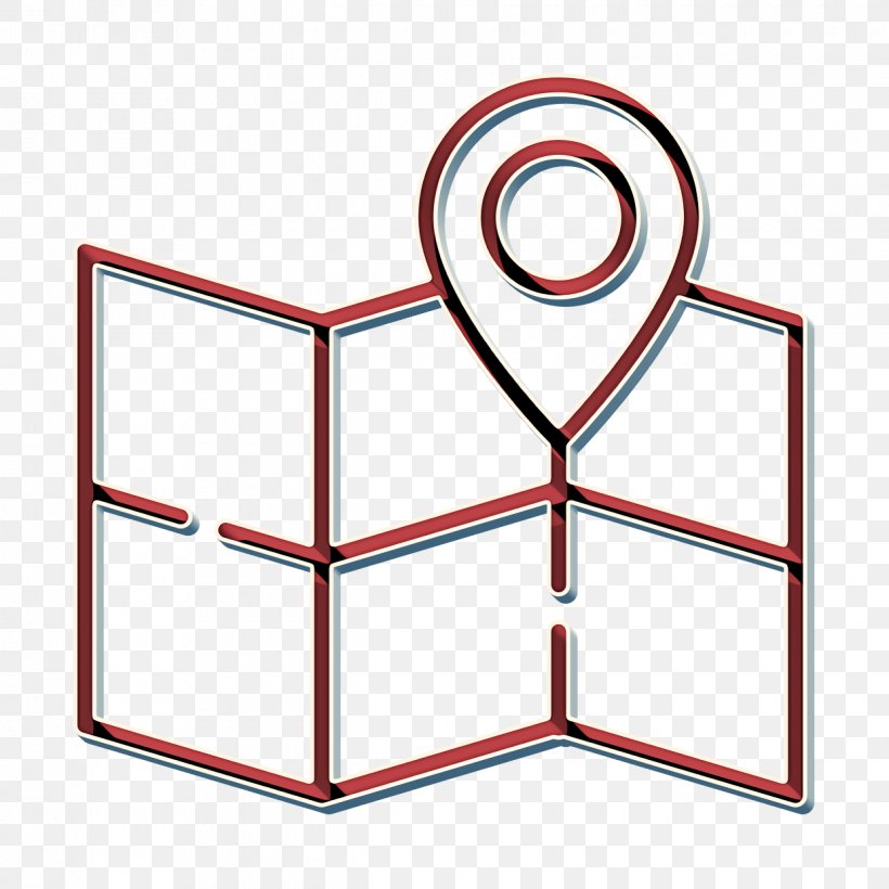 Map Icon SEO And Online Marketing Elements Icon, PNG, 1240x1240px, Map Icon Download Free