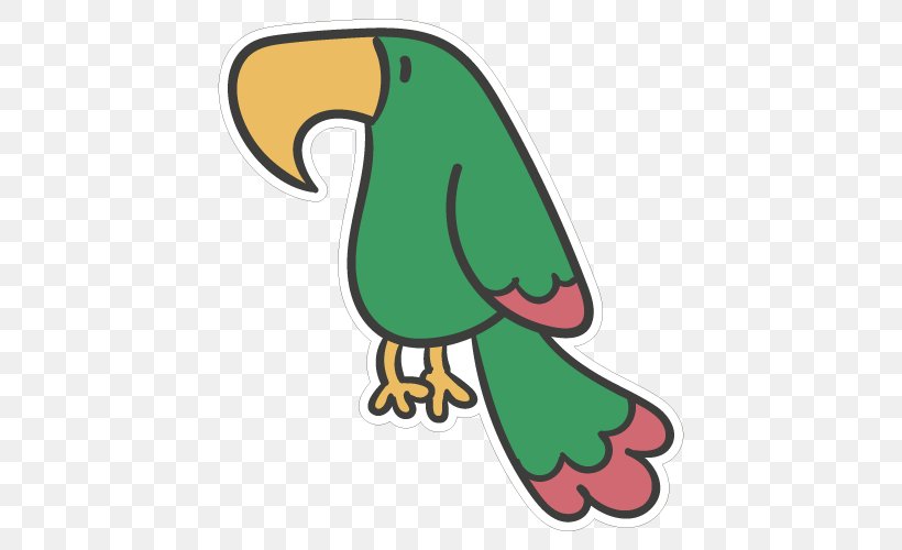 Parrot Beak Machine Embroidery Clip Art, PNG, 500x500px, Parrot, Applique, Artwork, Beak, Bird Download Free