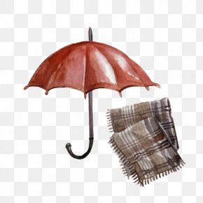Bala RainVector Umbrellas And Scarves - Trem PNG