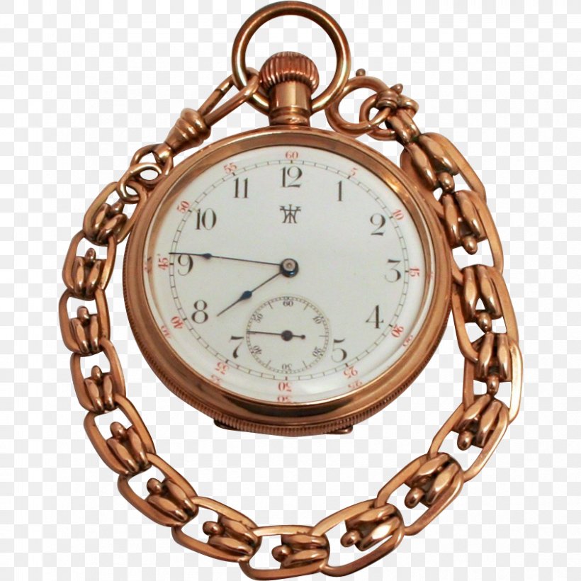 Clock Pocket Watch Gold-filled Jewelry Waltham Watch Company, PNG, 843x843px, Clock, American Waltham, Carat, Chain, Clothing Accessories Download Free