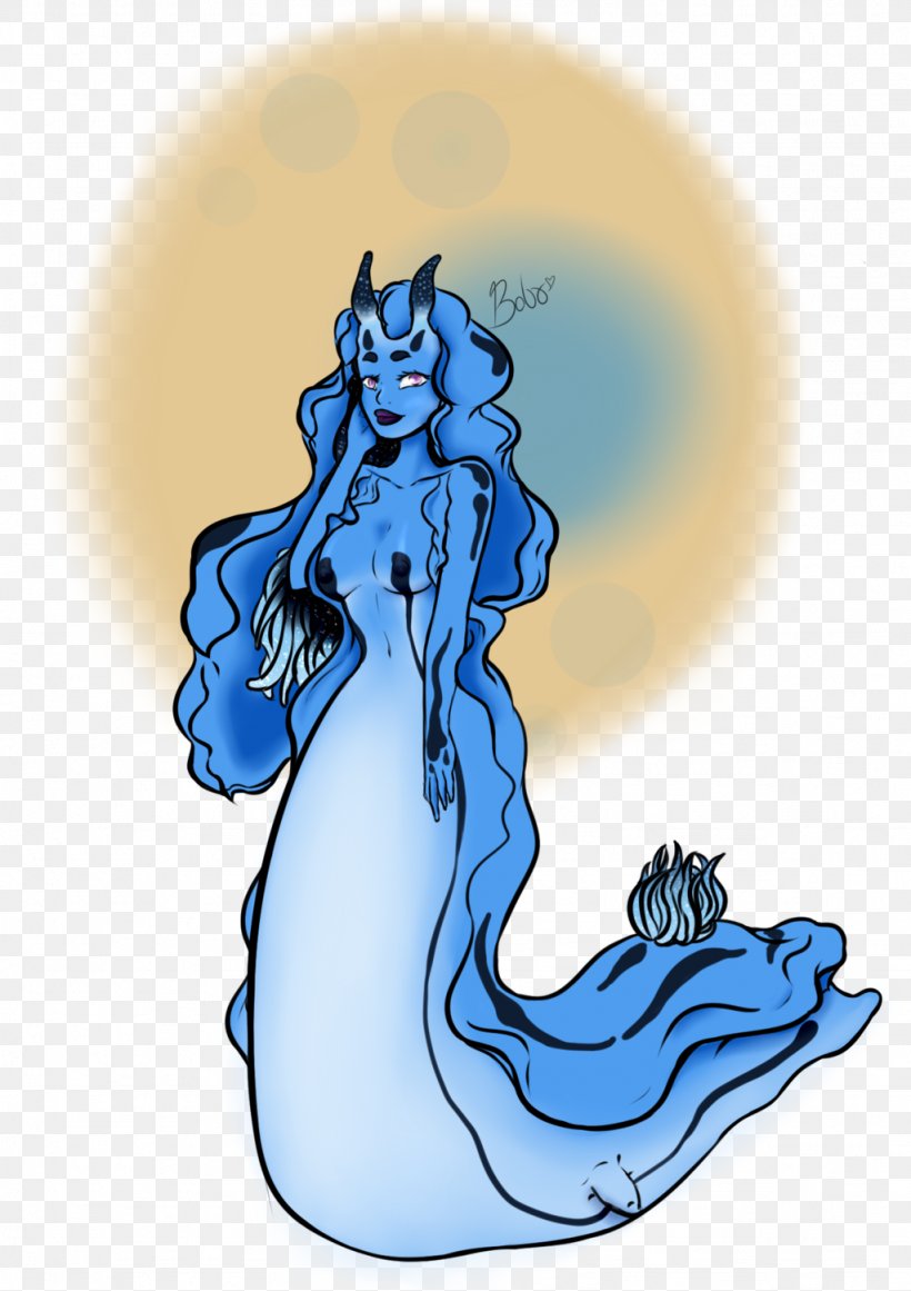 Cobalt Blue Mermaid Organism, PNG, 1024x1451px, Cobalt Blue, Animated Cartoon, Art, Blue, Cobalt Download Free