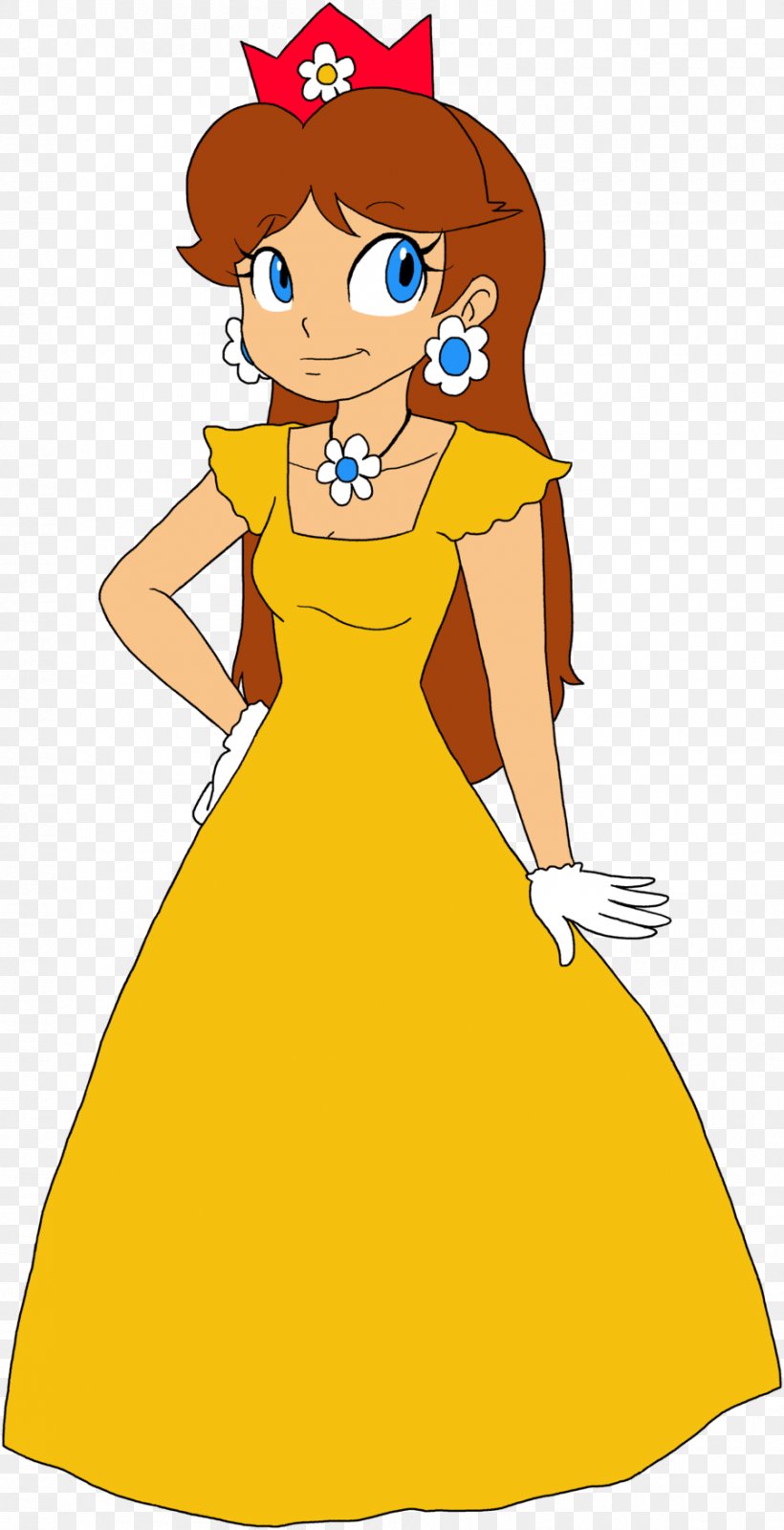 Mario Princess Daisy Princess Peach Luigi, PNG, 900x1756px, Watercolor, Cartoon, Flower, Frame, Heart Download Free