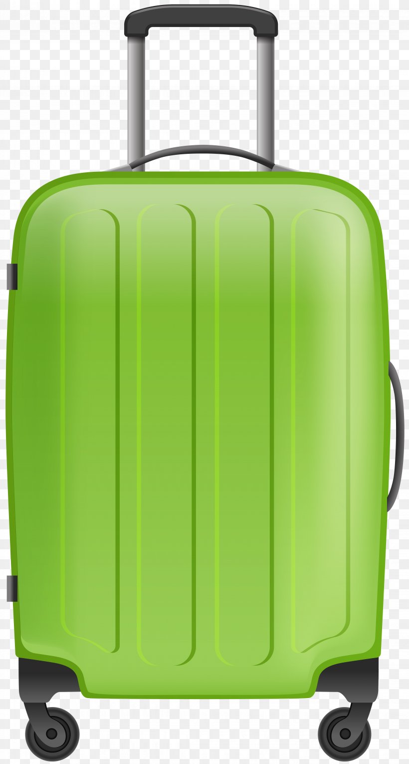 Suitcase Trolley Baggage, PNG, 4287x8000px, Suitcase, Bag, Baggage, Brand, Green Download Free