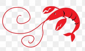 Crayfish Party - Clip Art Vector Graphics Crayfish Illustration Seafood Boil PNG