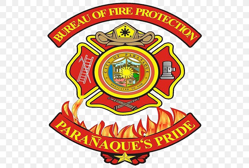 Pasay Fire Station Logo Organization Fire Department Paranaque City, PNG, 528x555px, Logo, Area, Badge, Brand, Crest Download Free