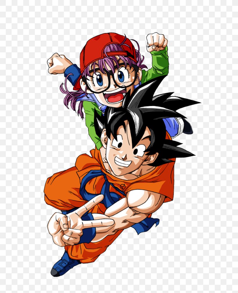Arale Norimaki Goku Chi-Chi Piccolo Trunks, PNG, 793x1008px, Watercolor, Cartoon, Flower, Frame, Heart Download Free