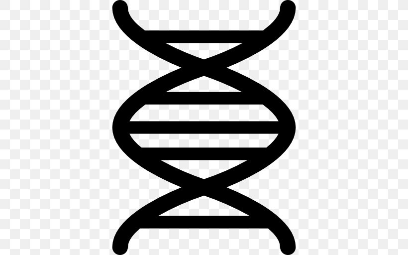 DNA Nucleic Acid Double Helix Genetics, PNG, 512x512px, Dna, Adna, Area, Biology, Black And White Download Free