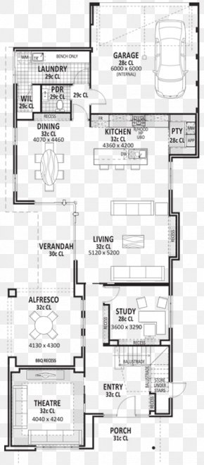 Design - Floor Plan Technical Drawing PNG