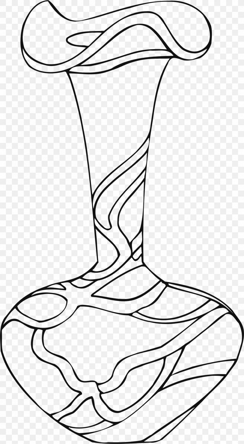 Line Art Vase Drawing Clip Art, PNG, 1306x2376px, Line Art, Arm, Art, Black And White, Drawing Download Free