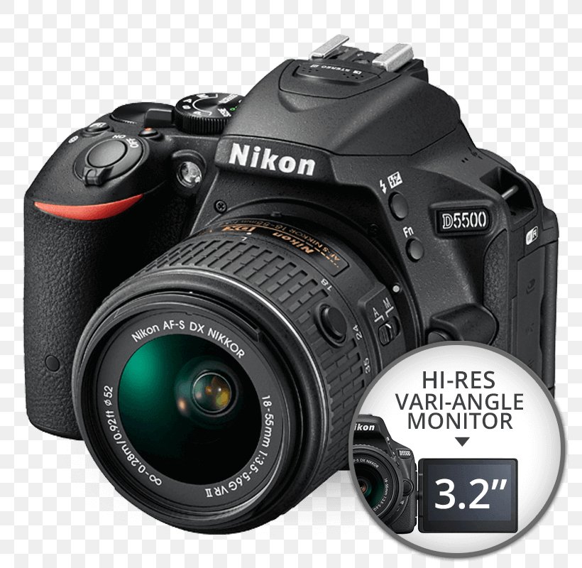 Nikon D5300 Nikon D3400 Canon EF-S 18–55mm Lens Digital SLR Camera, PNG, 800x800px, Nikon D5300, Camera, Camera Lens, Cameras Optics, Canon Efs 1855mm Lens Download Free