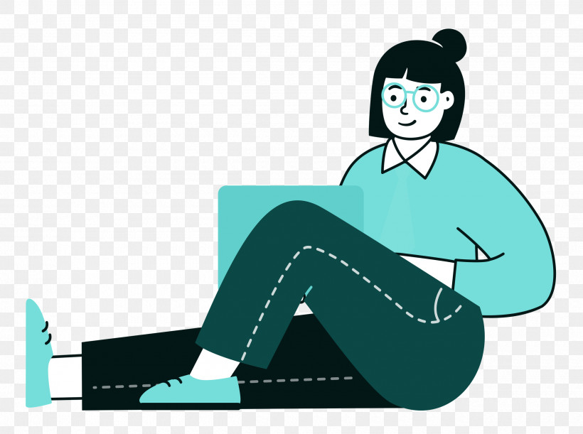 Sitting On Floor Sitting Woman, PNG, 2500x1863px, Sitting On Floor, Behavior, Cartoon, Girl, Joint Download Free