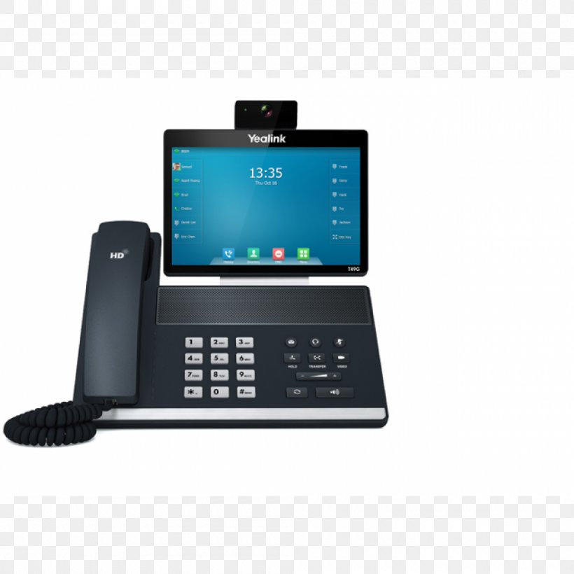 VoIP Phone Telephone Session Initiation Protocol Voice Over IP Beeldtelefoon, PNG, 1000x1000px, Voip Phone, Beeldtelefoon, Business, Business Telephone System, Display Device Download Free