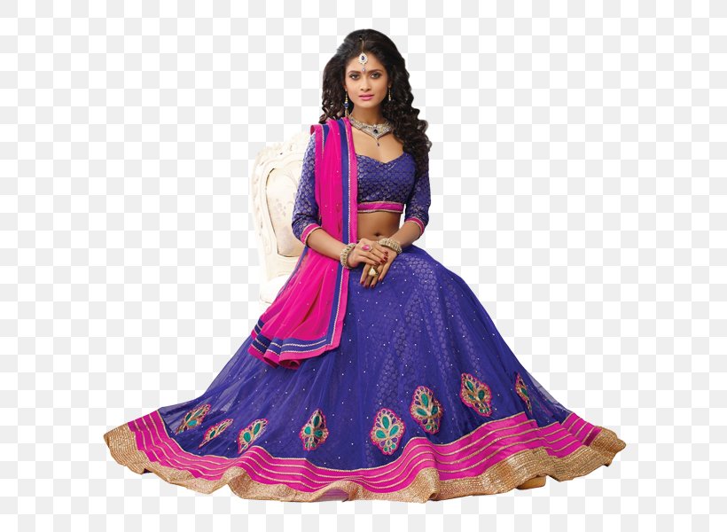 Lehenga-style Saree Gagra Choli Wedding Dress, PNG, 600x600px, Lehenga, Blouse, Chiffon, Choli, Clothing Download Free