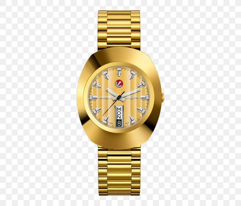 Rado Swatch Clock Chronograph, PNG, 420x700px, Rado, Brand, Chronograph, Clock, Gold Download Free
