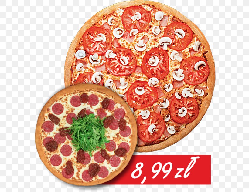 Sicilian Pizza Hamburger Calzone Pizza Margherita, PNG, 600x633px, Sicilian Pizza, Calzone, Cheese, Cuisine, Dish Download Free