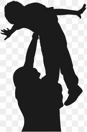 Fathers Day - Silhouette Father PNG