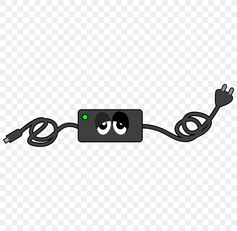 Battery Charger Laptop Clip Art, PNG, 800x800px, Battery Charger, Ac Adapter, Adapter, Cable, Charging Station Download Free