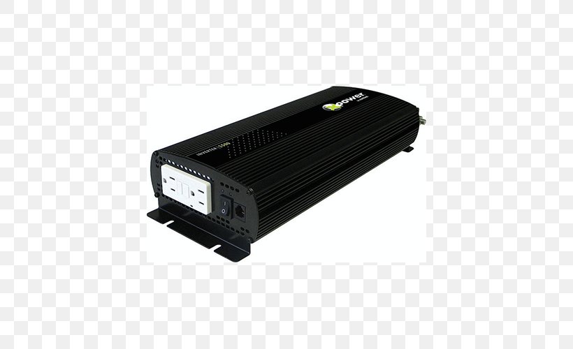 Battery Charger Power Inverters Solar Inverter Alternating Current Electric Power, PNG, 500x500px, Battery Charger, Ac Adapter, Alternating Current, Apc By Schneider Electric, Computer Component Download Free