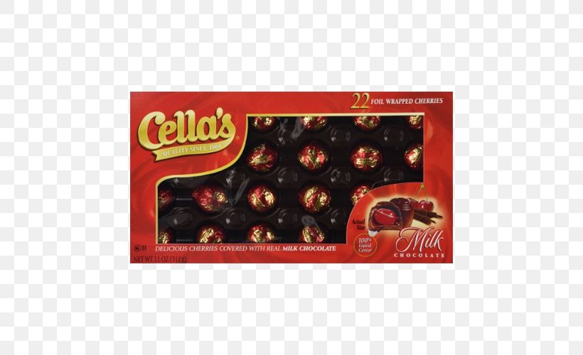 Chocolate-covered Cherry Cordial Milk Cella's Chocolate Balls, PNG, 500x500px, Chocolatecovered Cherry, Berry, Candy, Cherry, Chocolate Download Free