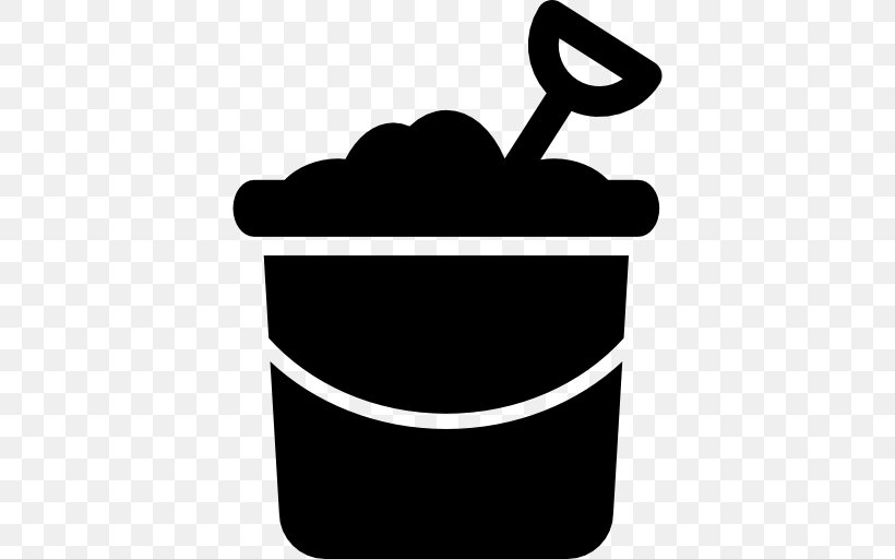 Bucket Sand Clip Art, PNG, 512x512px, Bucket, Apartment, Beach, Black, Black And White Download Free
