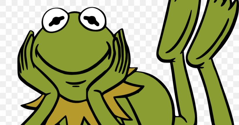 Kermit The Frog Miss Piggy The Muppets Pepé The King Prawn, PNG, 955x502px, Kermit The Frog, Amphibian, Area, Artwork, Black And White Download Free