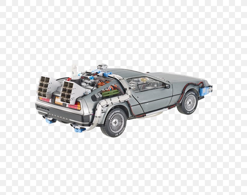 Car DeLorean DMC-12 DeLorean Time Machine Hot Wheels Back To The Future, PNG, 650x650px, 118 Scale, Car, Automotive Design, Automotive Exterior, Back To The Future Download Free
