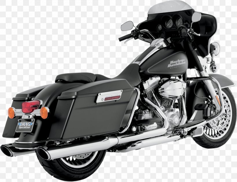 Exhaust System Harley-Davidson Touring Motorcycle Vance & Hines, PNG, 1200x924px, Exhaust System, Automotive Exhaust, Automotive Exterior, Automotive Tire, Automotive Wheel System Download Free