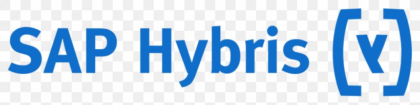 Logo SAP Hybris Organization SAP SE Brand, PNG, 1024x256px, Logo, Blue, Brand, Electric Blue, Organization Download Free