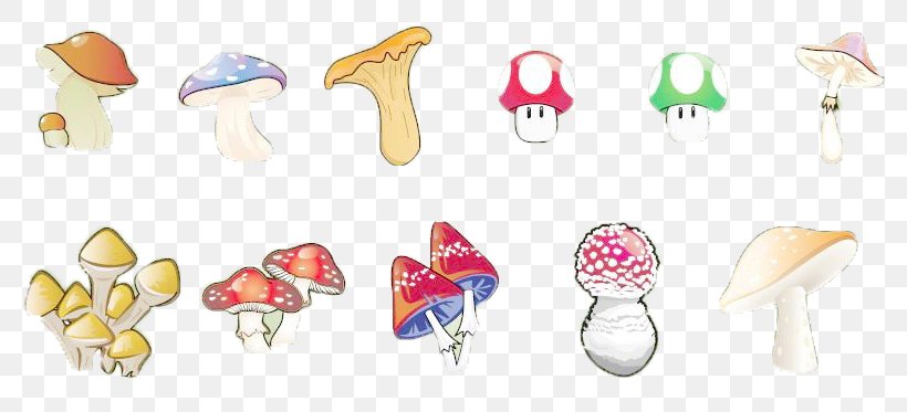 Mushroom Euclidean Vector Illustration, PNG, 810x373px, Mushroom, Animal Figure, Art, Body Jewelry, Computer Software Download Free