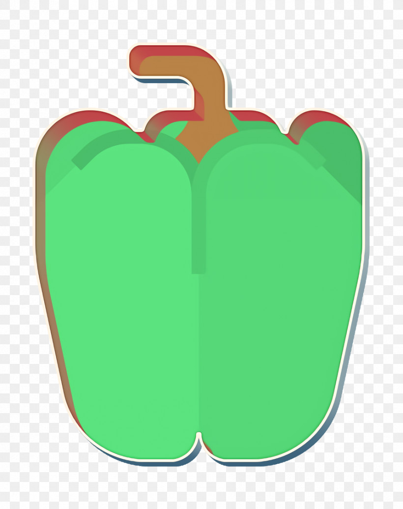 Pepper Icon Fruit And Vegetable Icon, PNG, 892x1126px, Pepper Icon, Apple, Bell Pepper, Capsicum, Fruit And Vegetable Icon Download Free