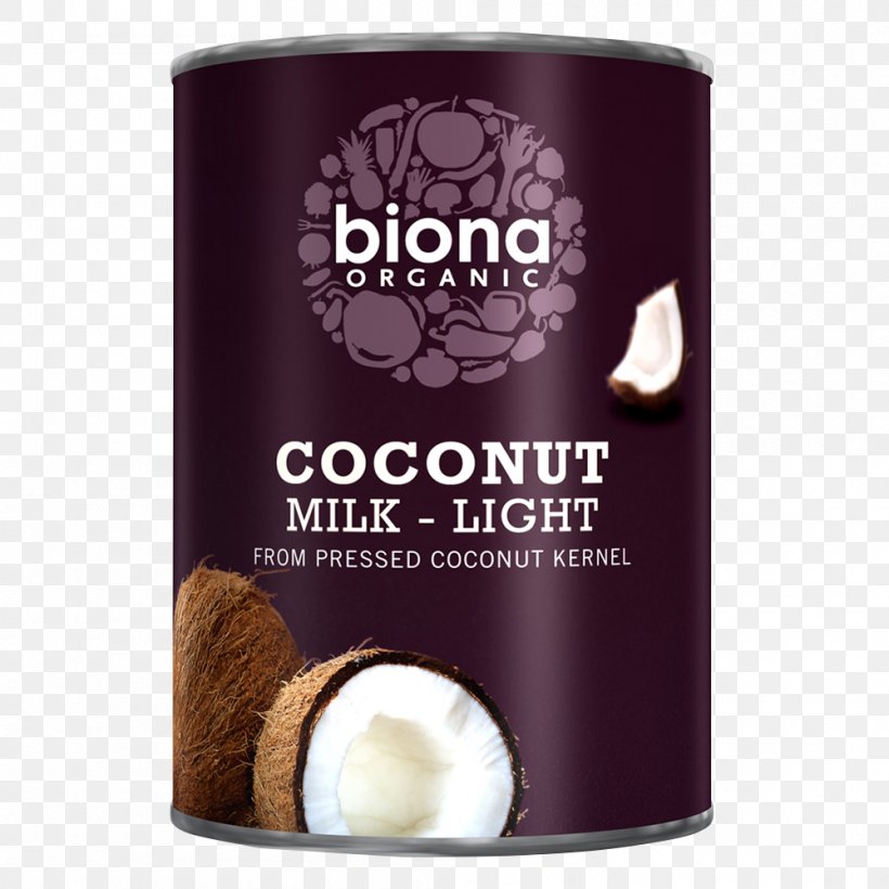 Coconut Milk Organic Food Vegetarian Cuisine Cream, PNG, 1000x1000px, Coconut Milk, Coconut, Cooking, Cream, Dairy Products Download Free