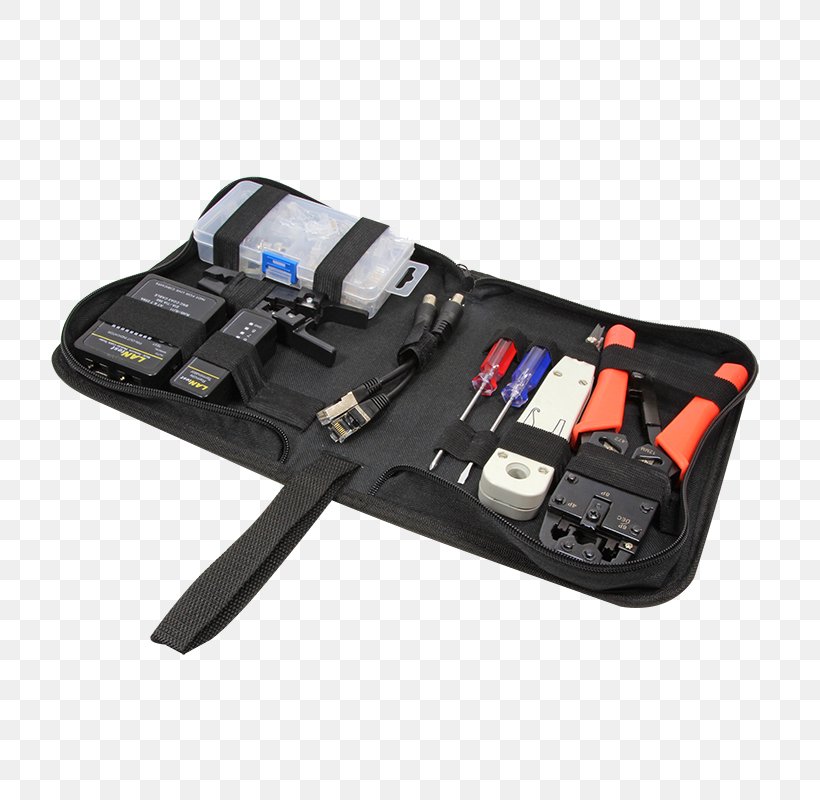 Crimp Network Tool Kit LogiLink Netwerk Registered Jack Cable Tester, PNG, 800x800px, Crimp, Bnc Connector, Cable Tester, Computer Network, Electrical Cable Download Free