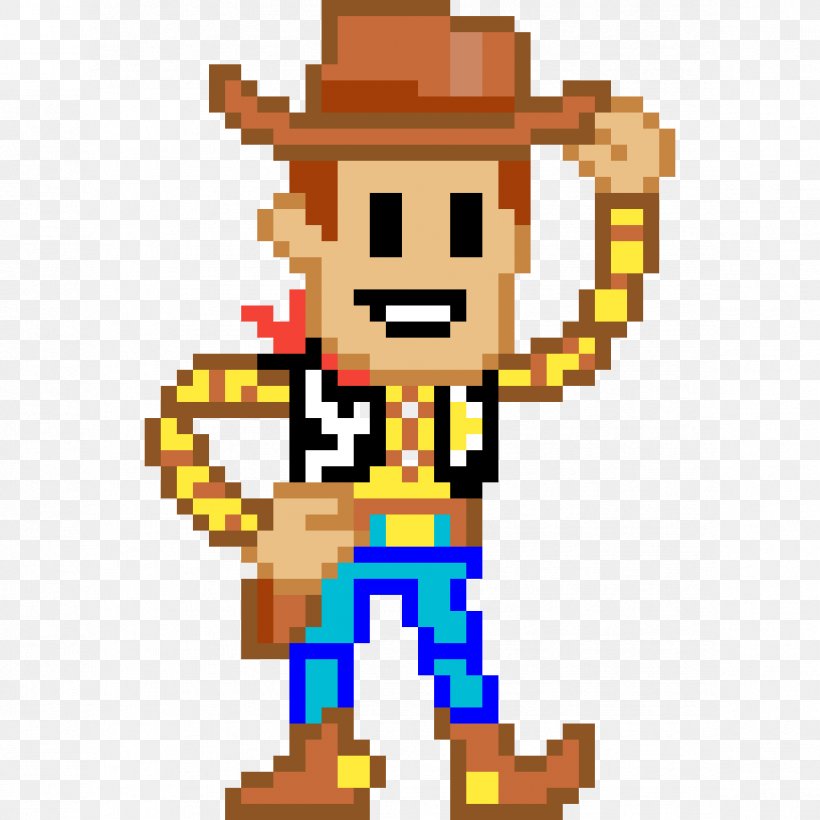 Sheriff Woody Buzz Lightyear Hamm Pixel Art Bead, PNG, 1173x1173px, Sheriff Woody, Art, Bead, Buzz Lightyear, Crossstitch Download Free
