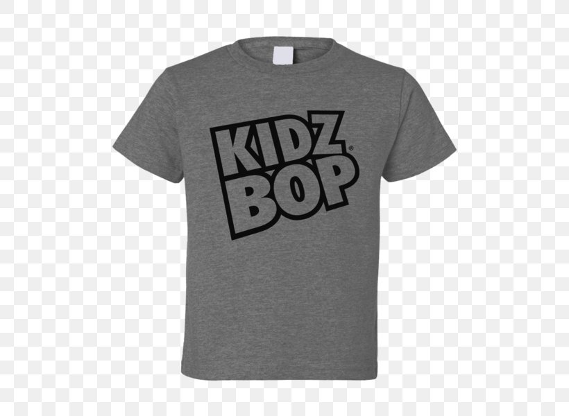 T-shirt Kidz Bop Kids Crew Neck Neckline, PNG, 600x600px, Tshirt, Active Shirt, Black, Brand, Crew Neck Download Free