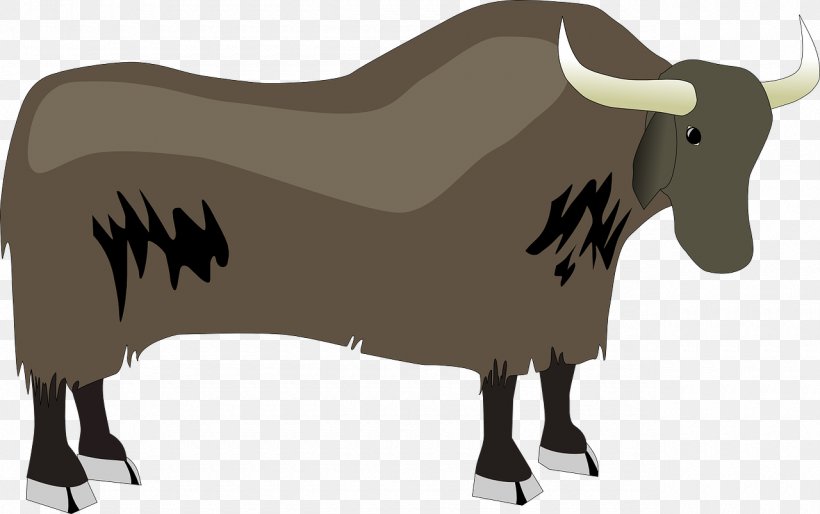 Domestic Yak Cattle Clip Art, PNG, 1280x803px, Domestic Yak, Animal Figure, Art, Bull, Cattle Download Free