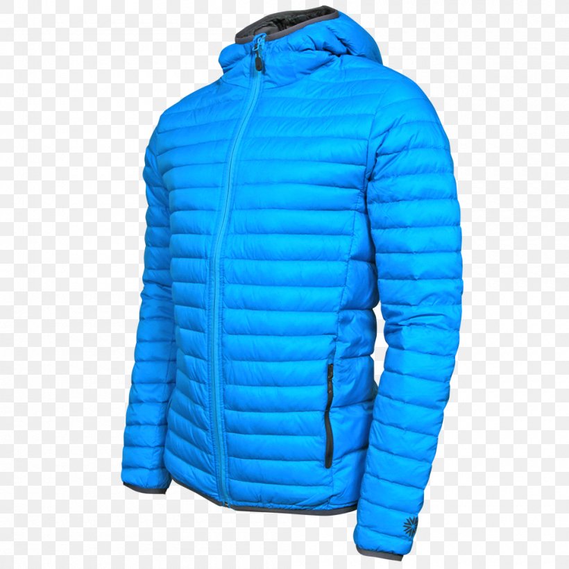 Hoodie Jacket Daunenjacke Polar Fleece, PNG, 1000x1000px, Hoodie, Blue, Cobalt, Cobalt Blue, Daunenjacke Download Free
