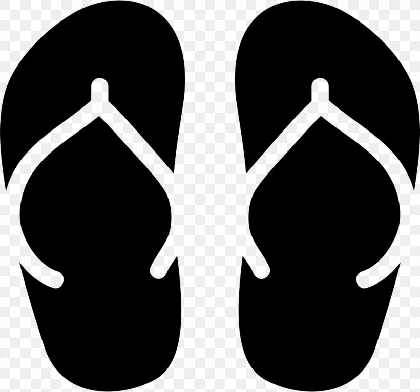 Slipper Flip-flops Sandal Shoe, PNG, 980x916px, Slipper, Black And White, Cdr, Fashion, Flipflops Download Free