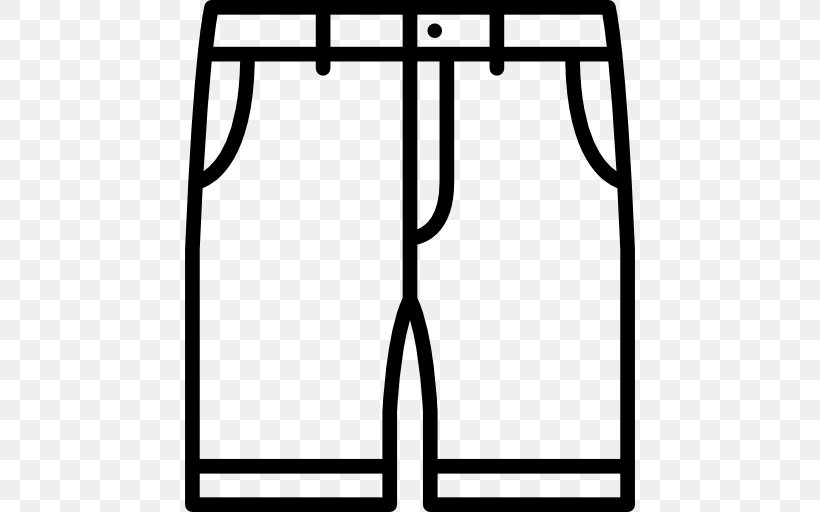 T-shirt Pants Clothing, PNG, 512x512px, Tshirt, Area, Bermuda Shorts, Black, Black And White Download Free