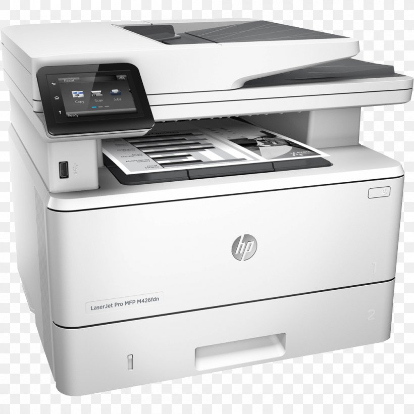 Hewlett-Packard HP LaserJet Pro M426 Multi-function Printer Laser Printing, PNG, 1000x1000px, Hewlettpackard, Duplex Printing, Electronic Device, Fax, Hp Laserjet Download Free