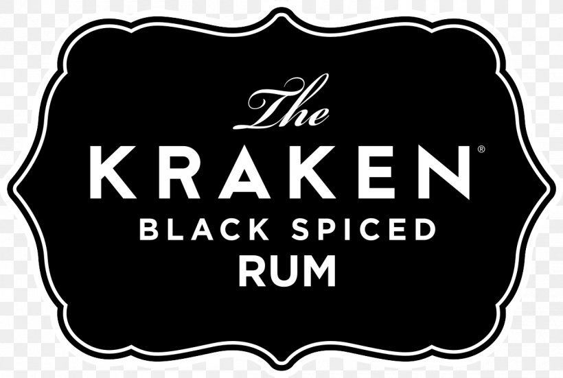 Kraken Rum Logo Font, PNG, 1200x807px, Kraken Rum, Black, Black And White, Brand, Kraken Download Free