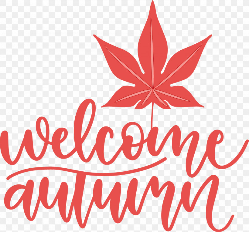 Leaf Flower Logo Tree Meter, PNG, 3000x2801px, Welcome Autumn, Autumn Time, Biology, Flower, Hello Autumn Download Free