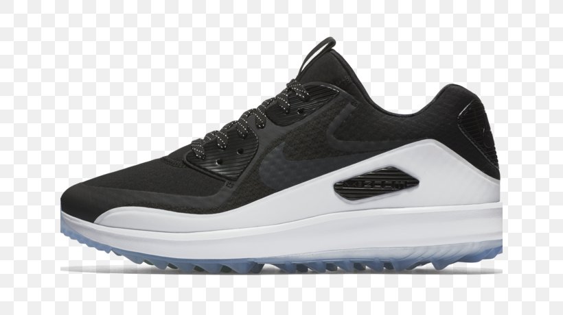 Nike Air Max Golf Sneakers Shoe, PNG, 644x460px, Nike Air Max, Athletic Shoe, Basketball Shoe, Black, Brand Download Free