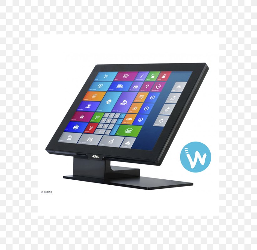 Point Of Sale Touchscreen Cash Register Computer Monitors Solid-state Drive, PNG, 800x800px, Point Of Sale, Capacitive Sensing, Cash Register, Computer Monitor, Computer Monitor Accessory Download Free