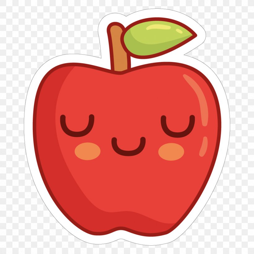 Sticker MacBook Pro Apple, PNG, 1000x1000px, Sticker, Apple, Decal, Drawing, Fruit Download Free